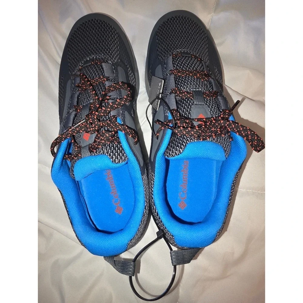 Columbia Vitesse OutDry Mens Waterproof Hiking Shoes Grey Blue YM9797-053 9.5